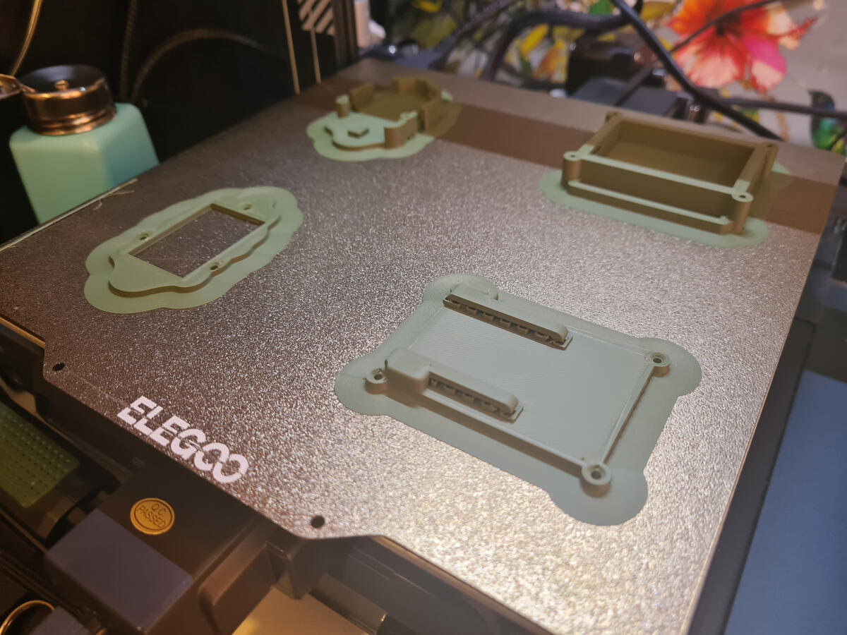 3D printed custom case parts