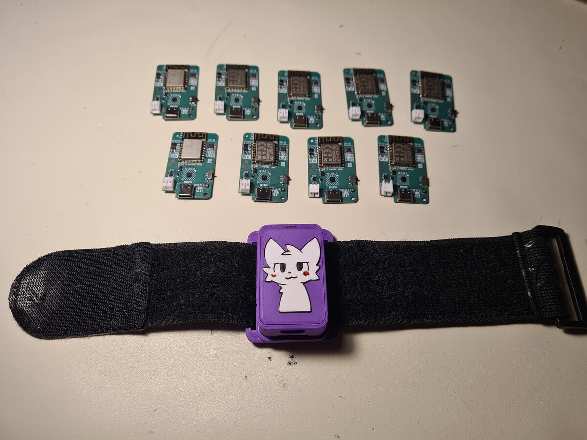 A completed Cheesecake and PCBs